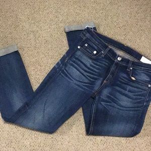 Rag and Bone skinny stretch jean